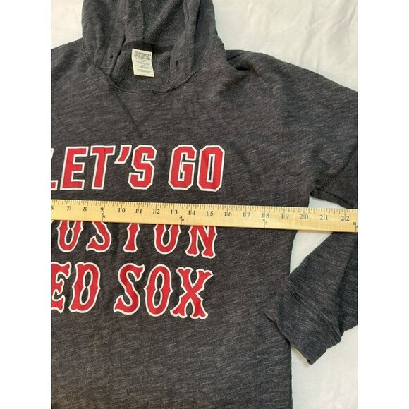 Pink Victoria's Secret w/‎ 5th & Ocean Hoodie S/P Let's Go Boston Red Sox Comfy - Picture 2 of 7